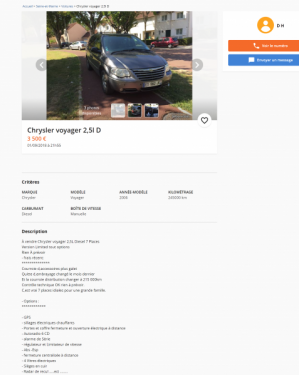Attached Image: annonce Chrysler voyager 2,5l D.png